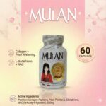 Mulan brittening supplement  60 CAPSULE IN 1 BOX  MADE IN japan